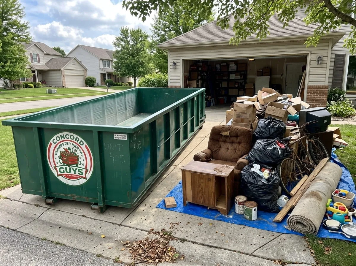 15 Yard Dumpster in Concord NC