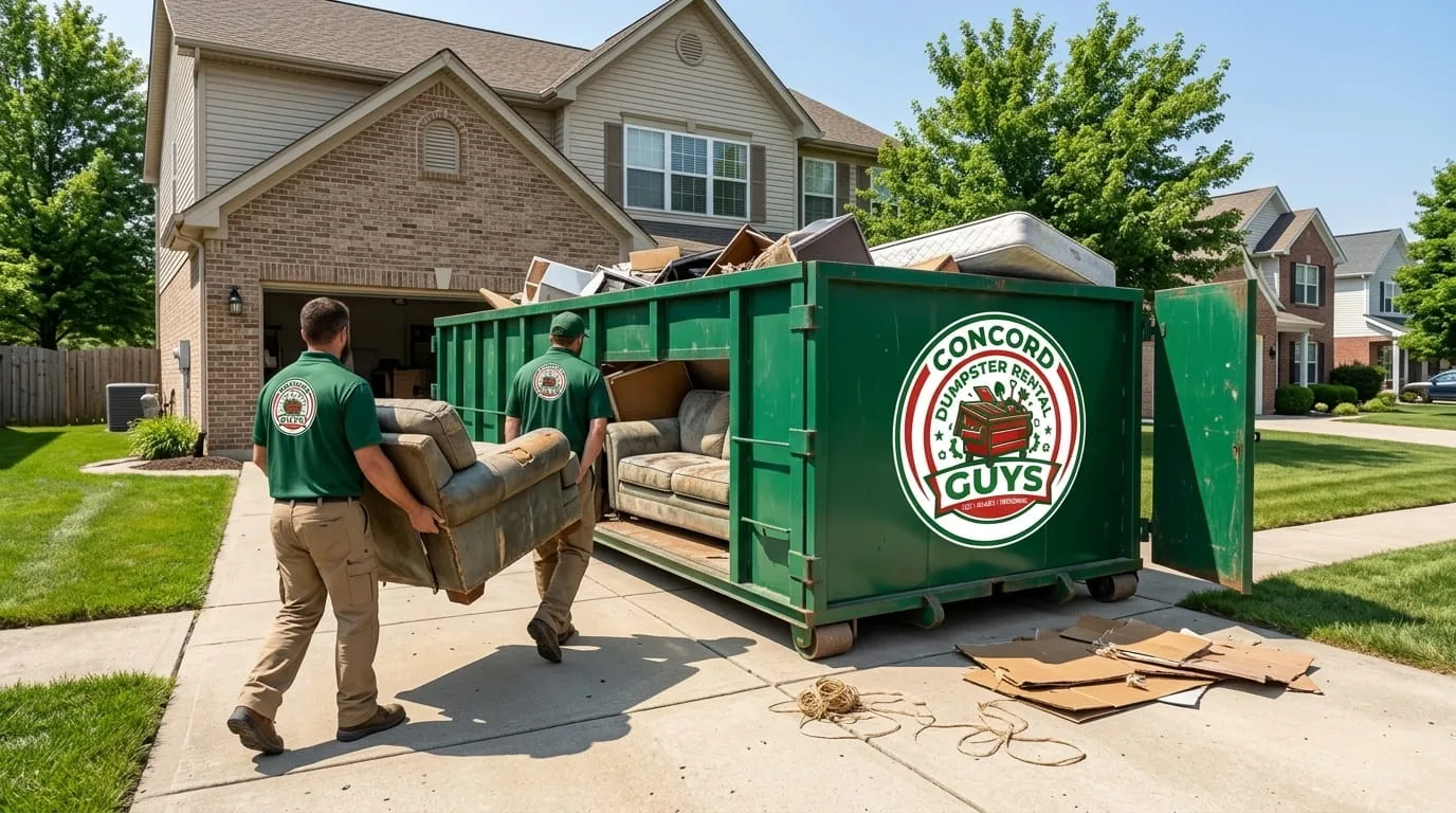 20 Yard Dumpster in Concord NC