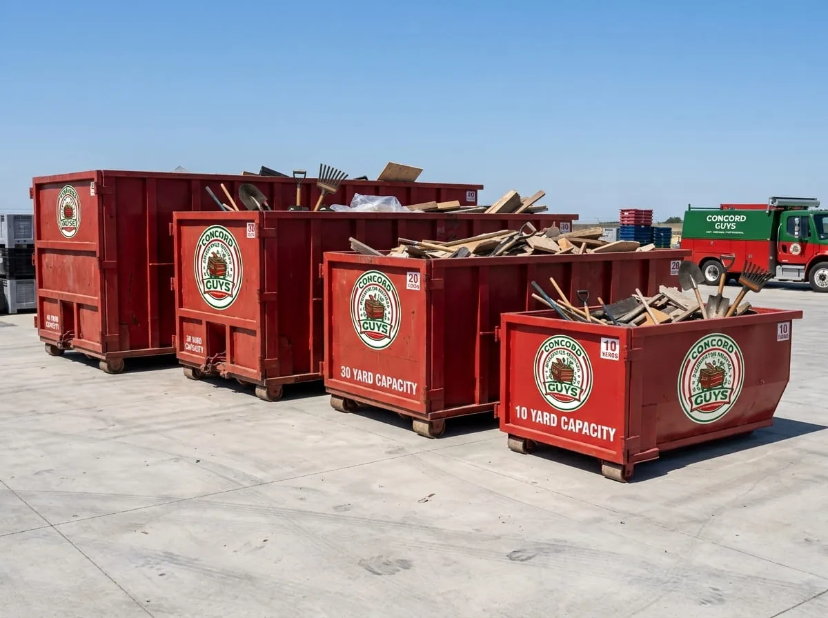 Roll-Off Dumpster Rental in Concord NC
